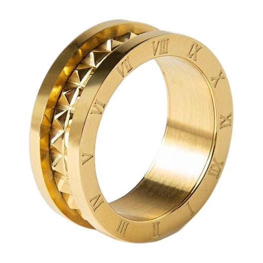 Génova Ring — 18k Gold — white background