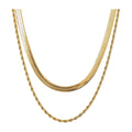 Melina Mix — 18k Gold — white background