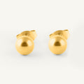 Ball Stud Earrings — 18k Gold