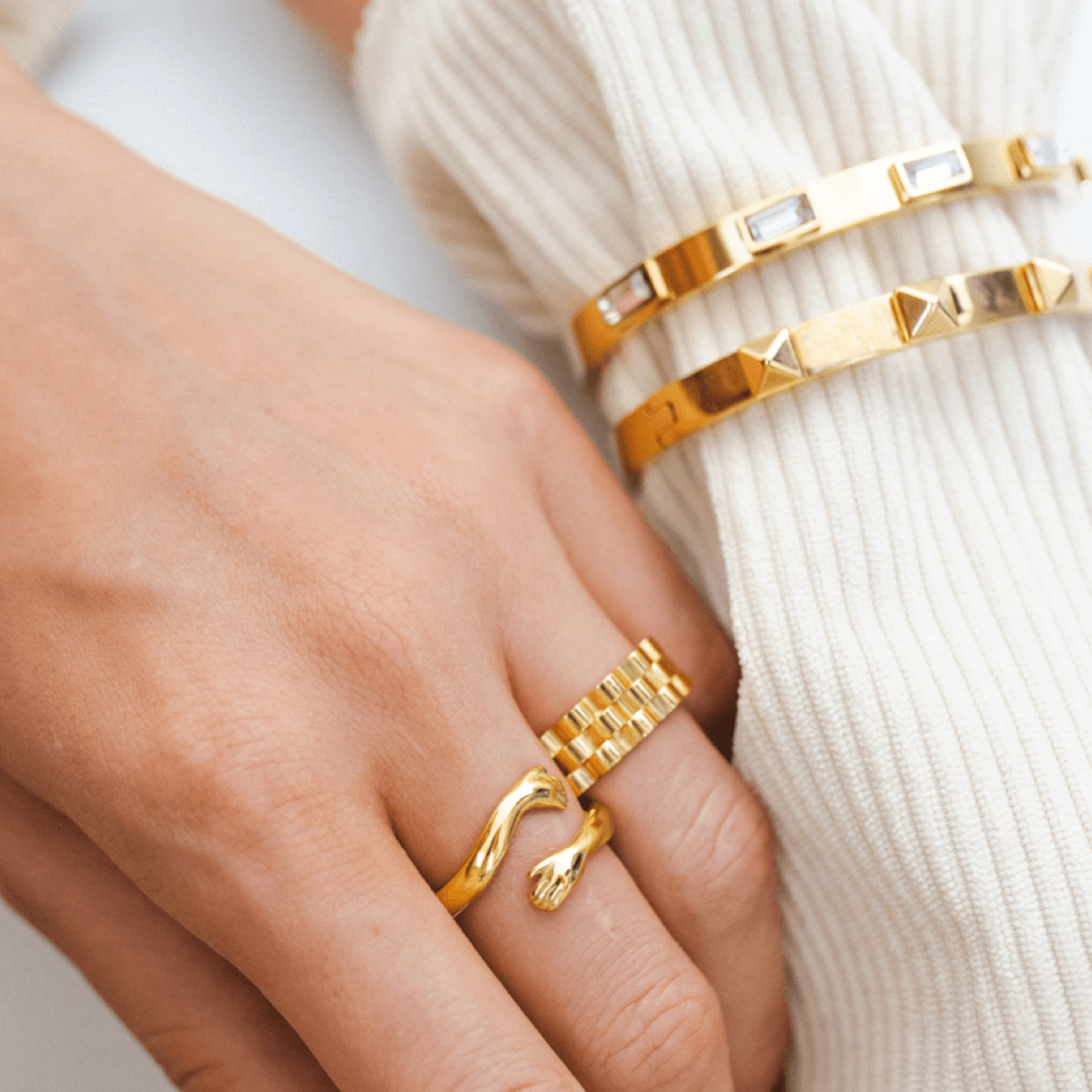 Abraço Ring — 18k Gold