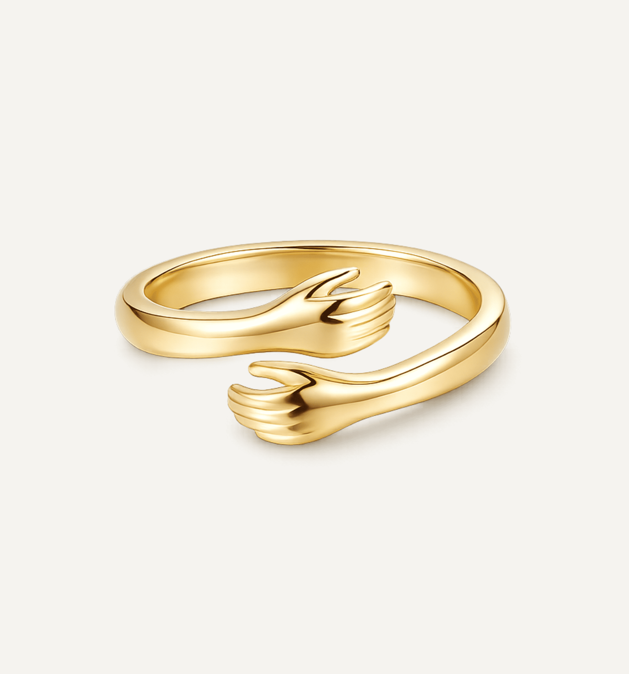 Hug Ring — 18k Gold