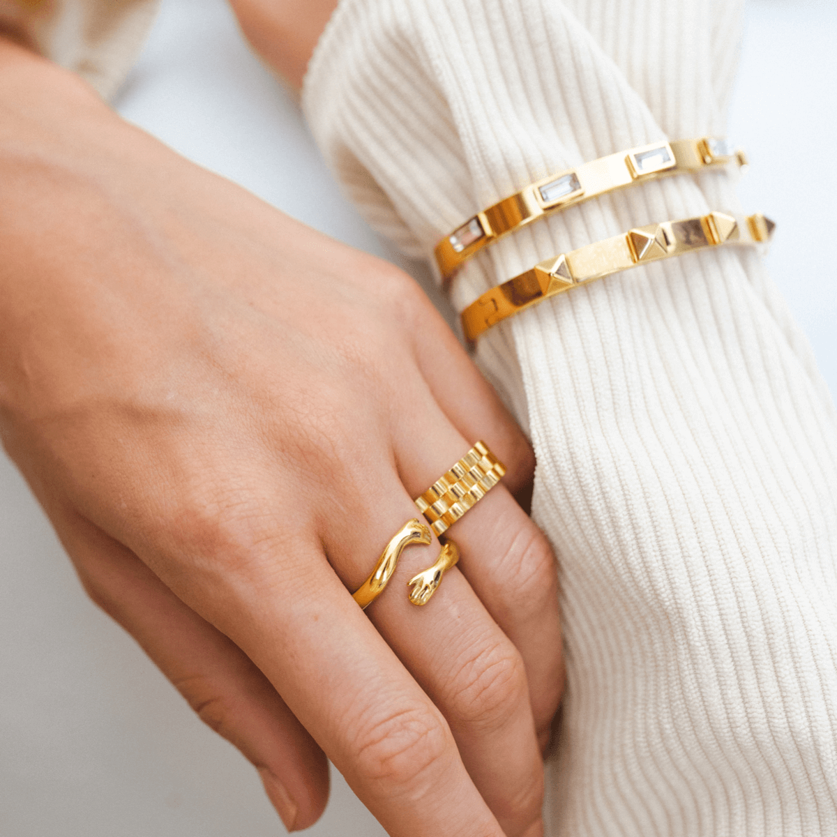 Abraço Ring — 18k Gold