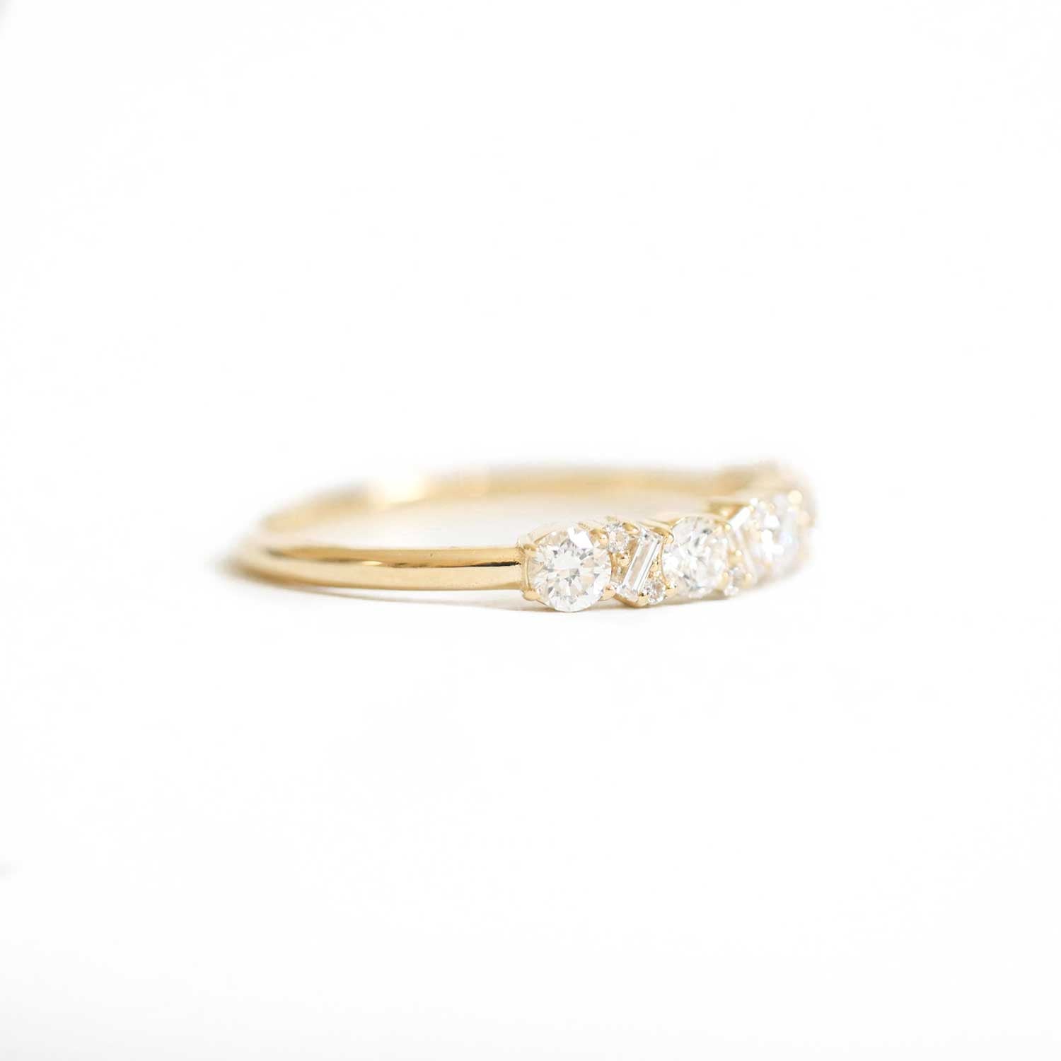 Confetti Eternity Band — 18k Gold