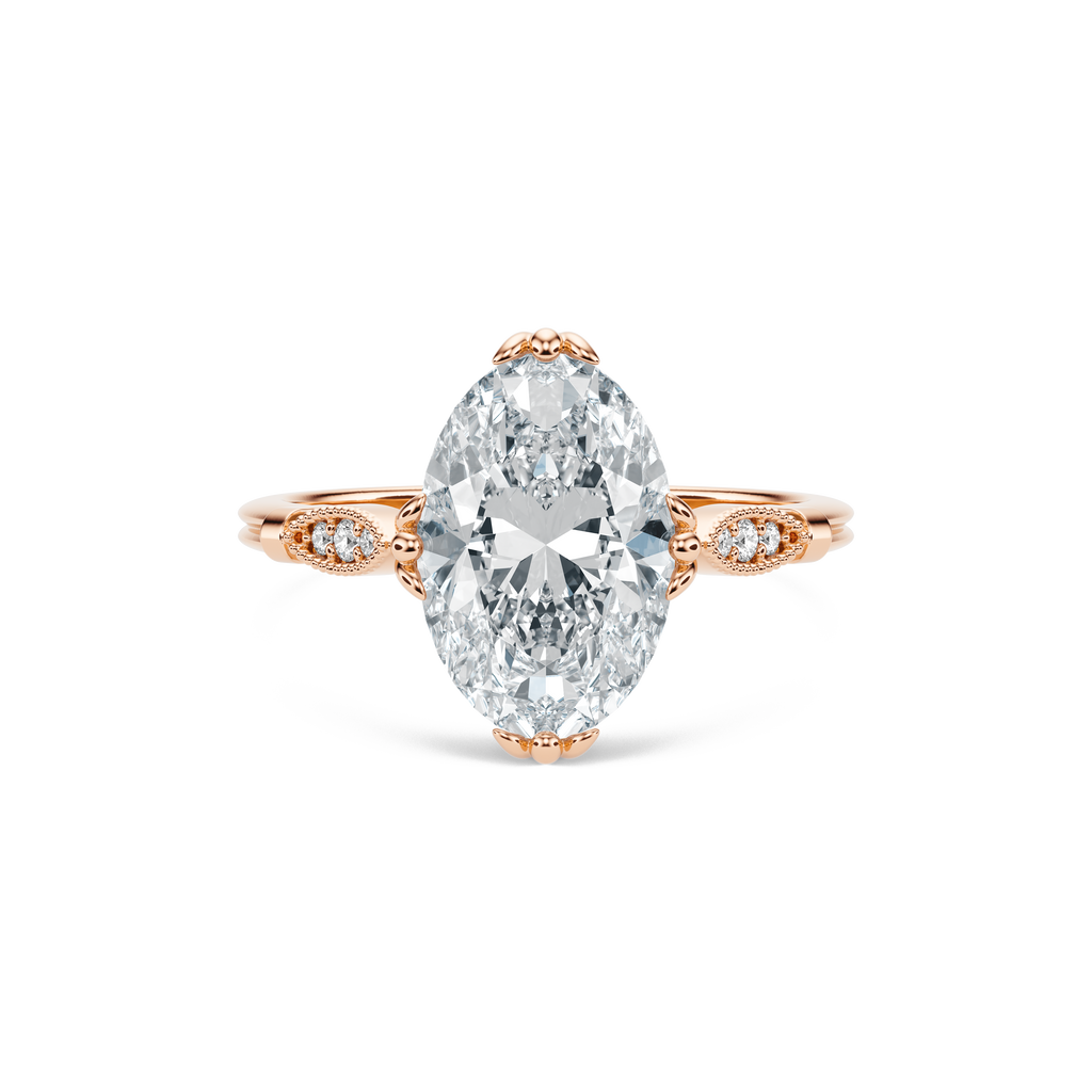 Harlow Solitaire Ring — Silver
