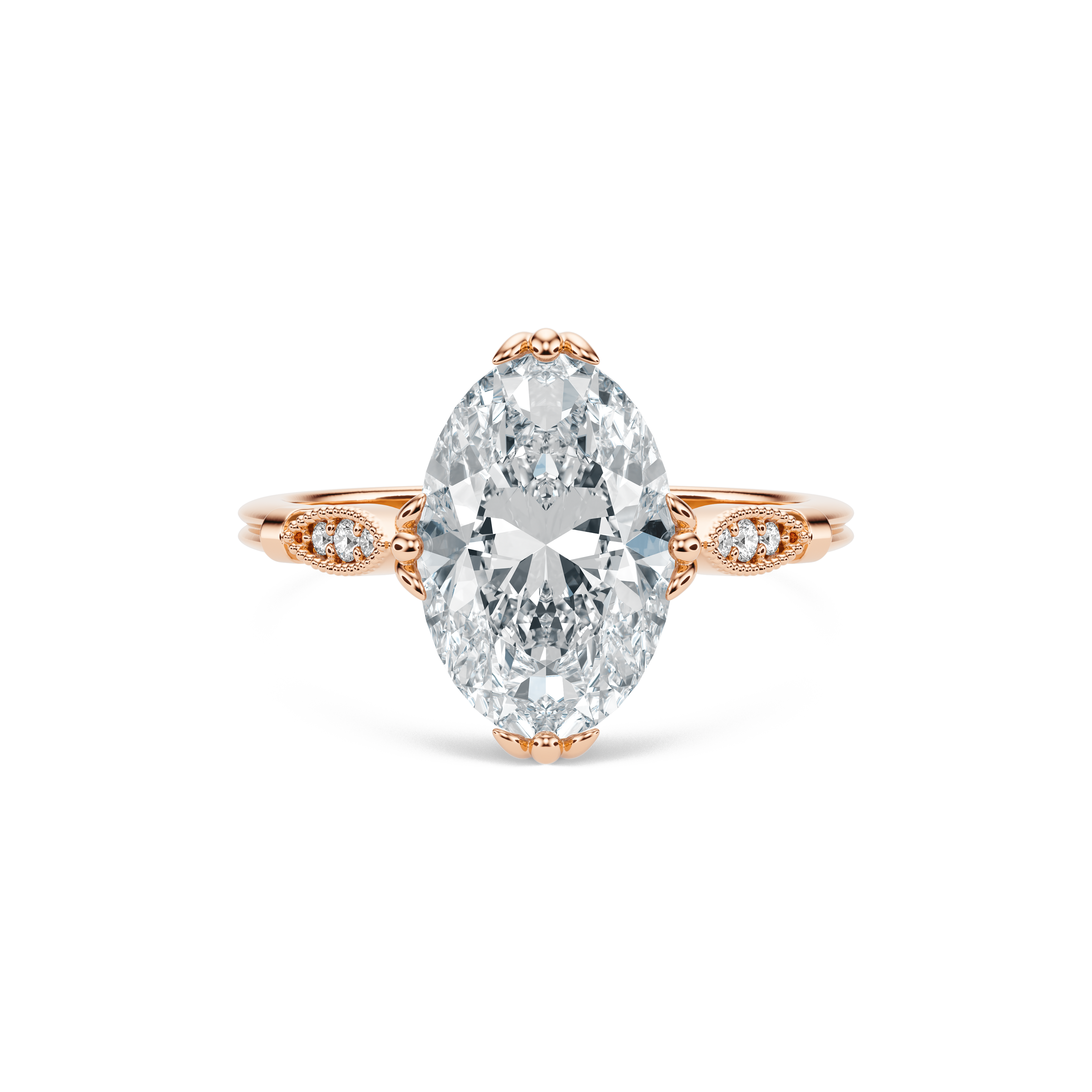 Harlow Solitaire Ring — Silver