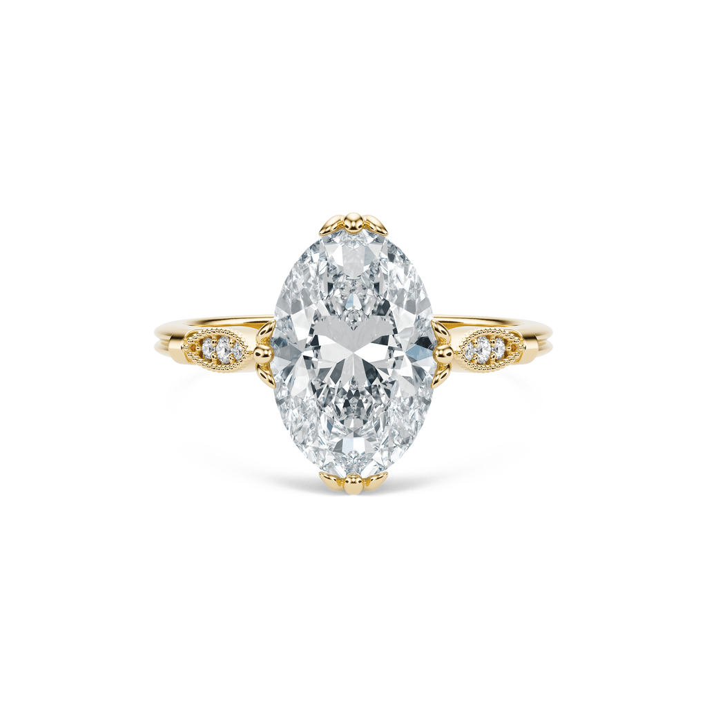 Harlow Solitaire Ring — Silver