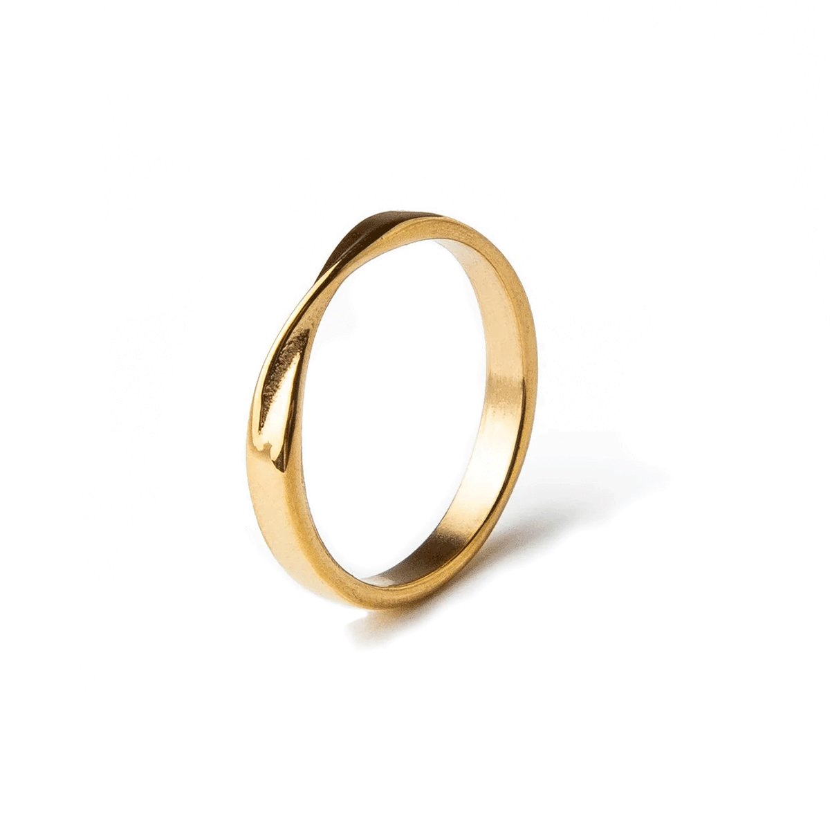 Band Ring Twisted — 18k Gold