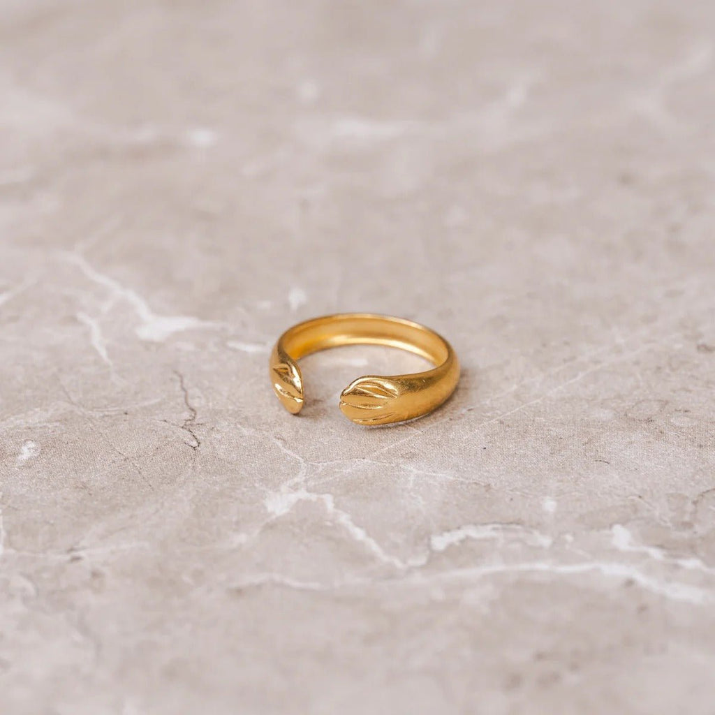 Abraço Adjustable Ring — 18k Gold