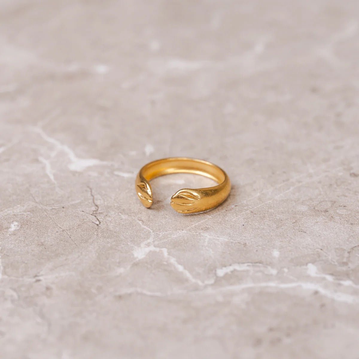 Abraço Adjustable Ring — 18k Gold