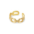 Adjustable Link Ring — 18k Gold