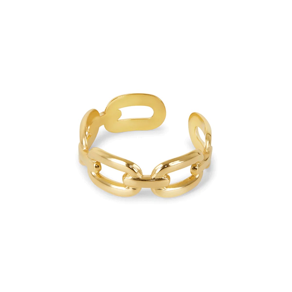Adjustable Link Ring — 18k Gold