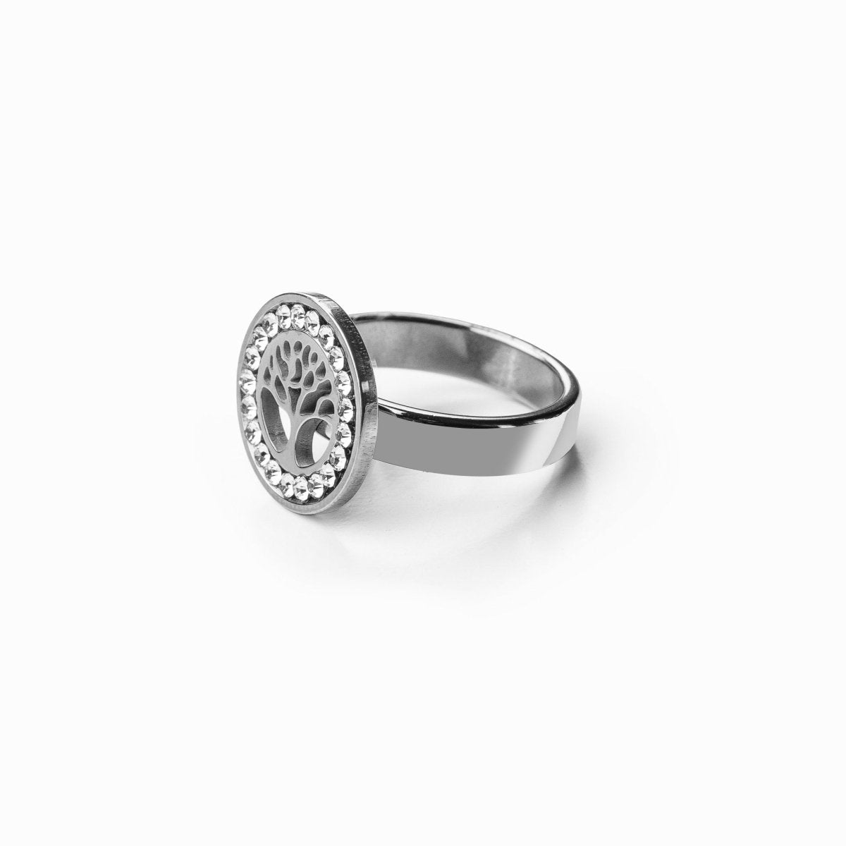Tree of Life Ring — Silver