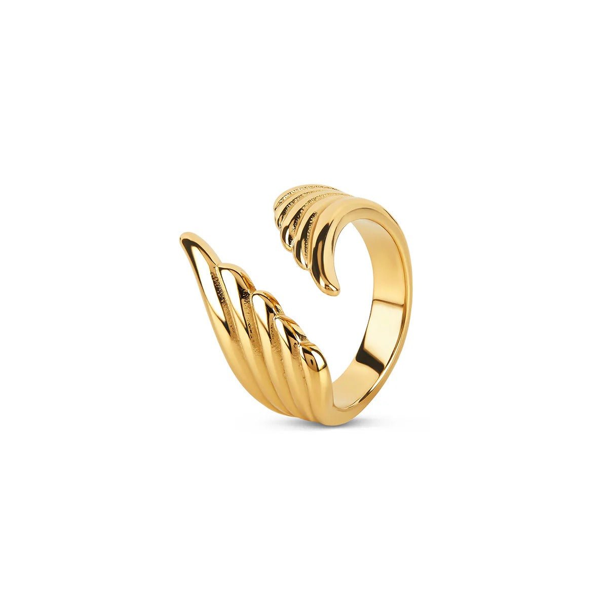 Asas Liberdade Adjustable Ring — 18k Gold