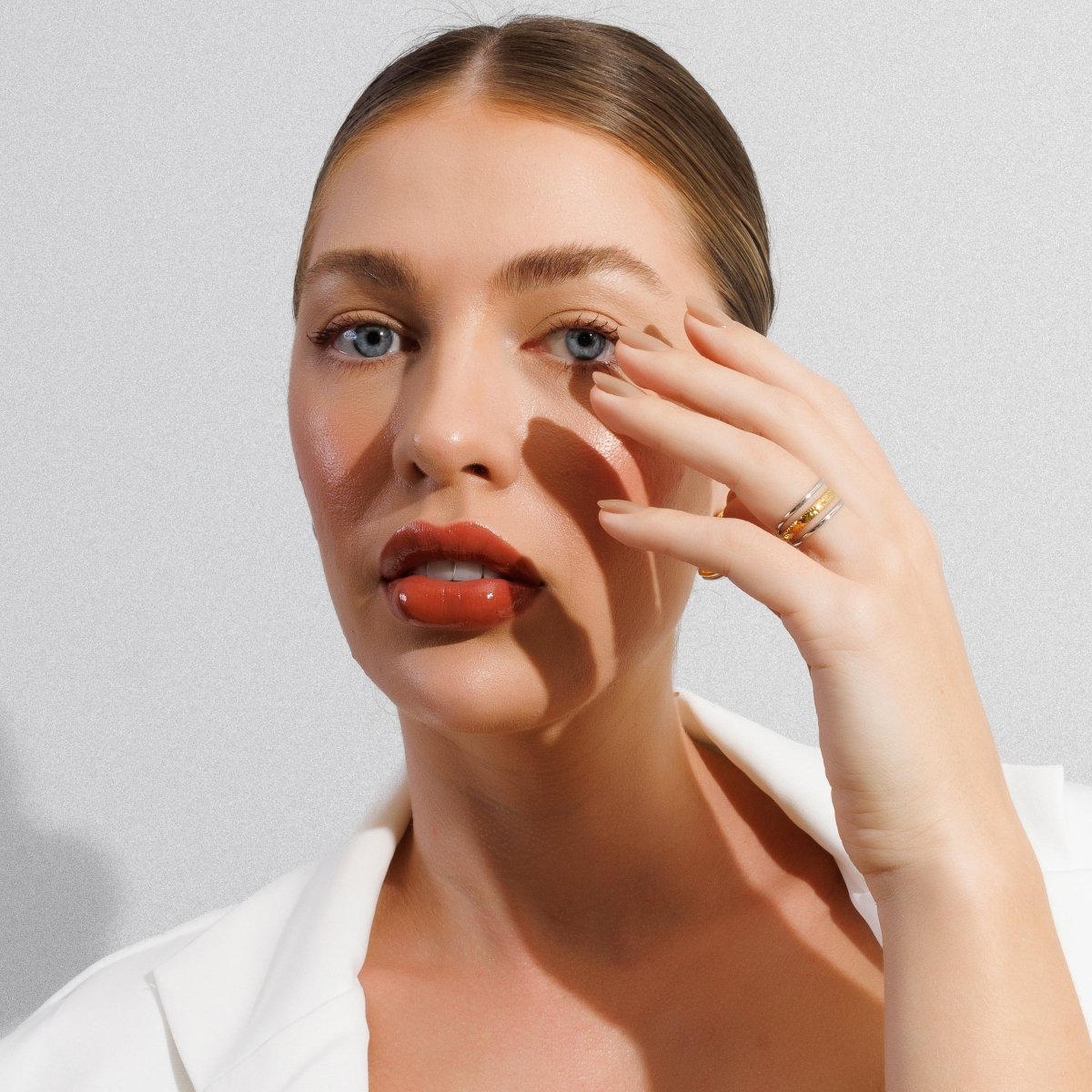 Aura Adjustable Ring — Mixed Gold & Silver