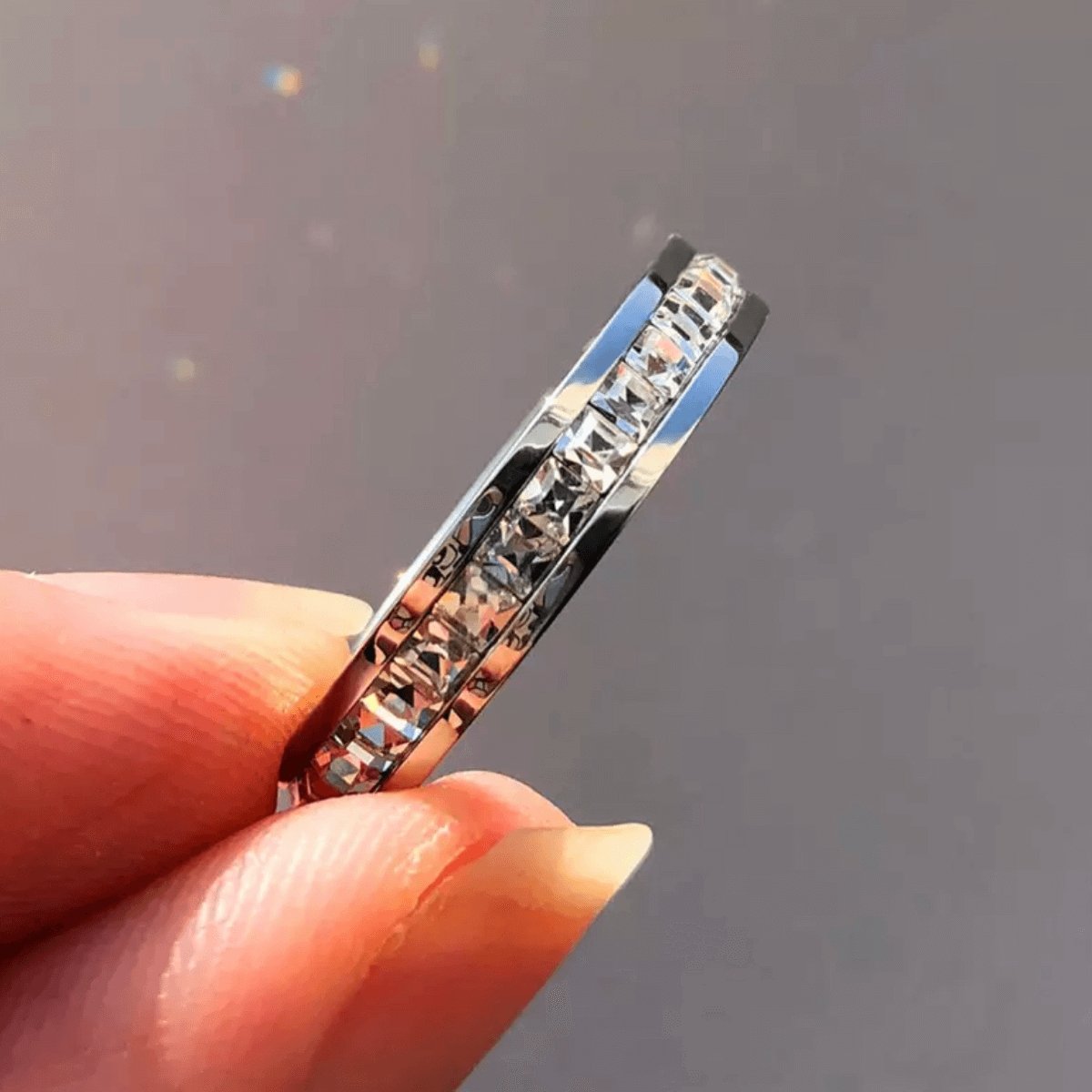 Sparkling Ring — Silver