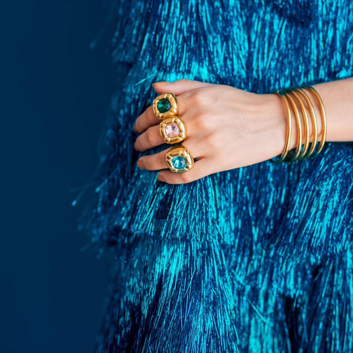 Cocktail Dulcis Ring — 18k Gold
