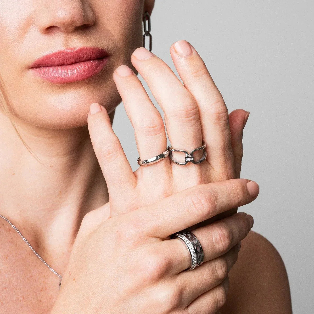 Mosaico Ring — Silver