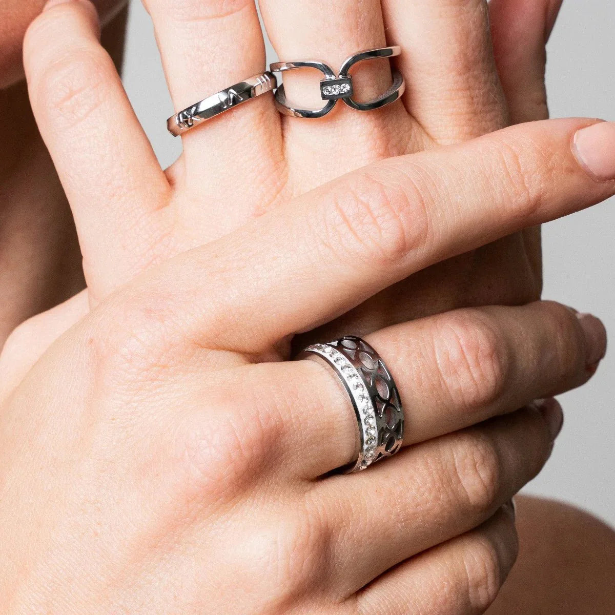 Mosaico Ring — Silver