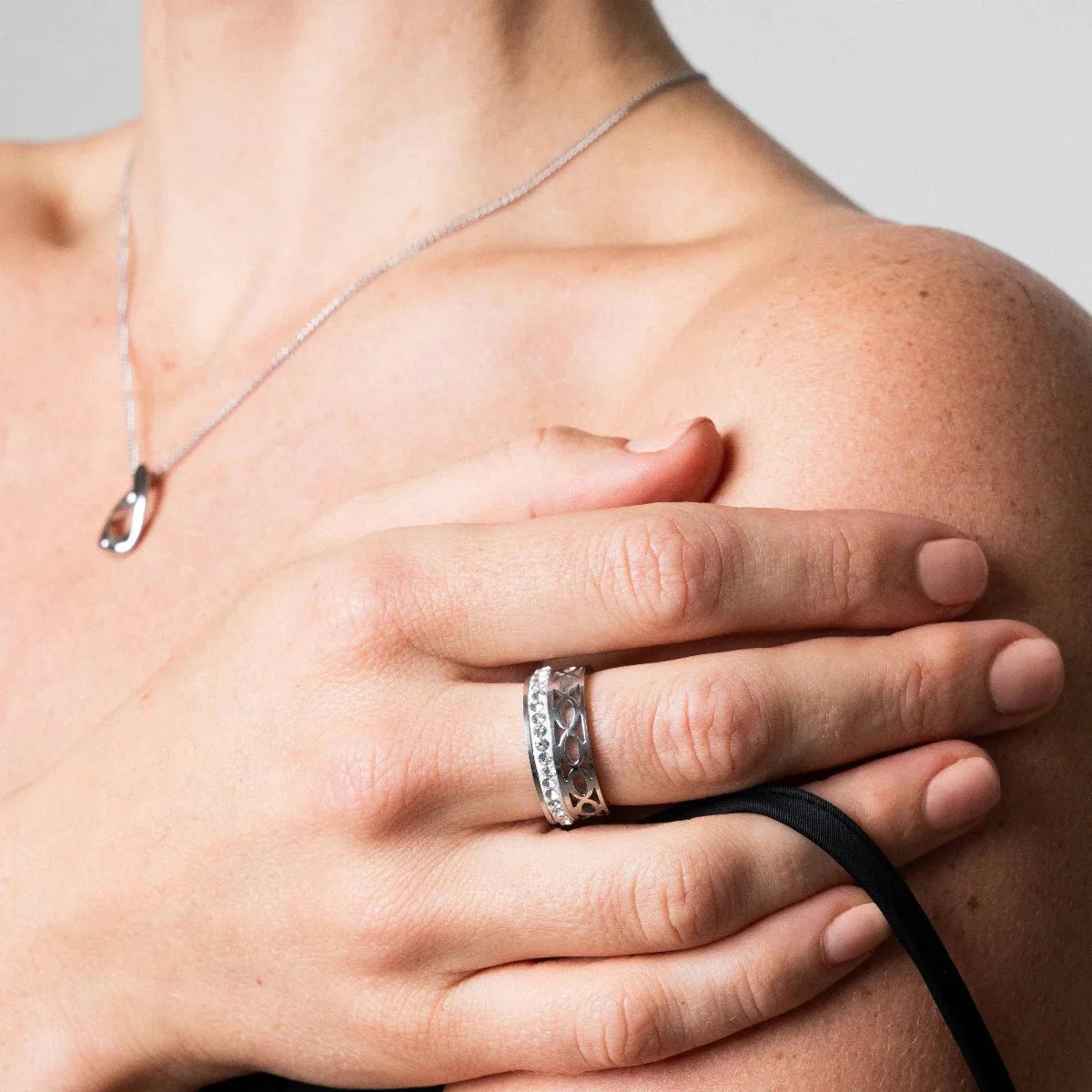Mosaico Ring — Silver