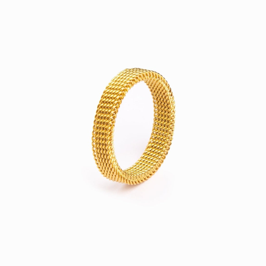 Motion Chain Ring — 18k Gold