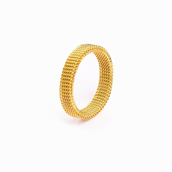 Motion Chain Ring — 18k Gold