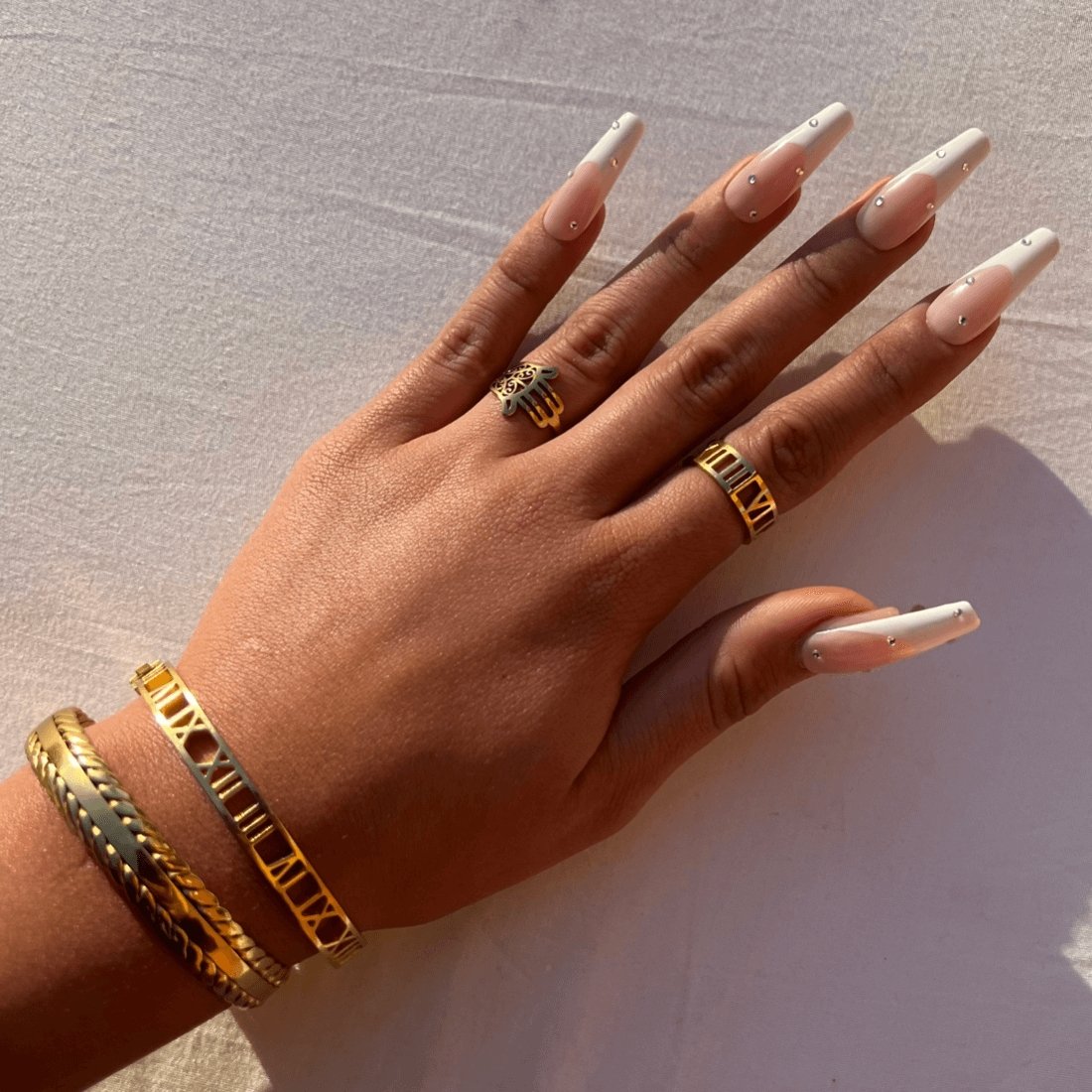 Numeral Roman Ring — 18k Gold