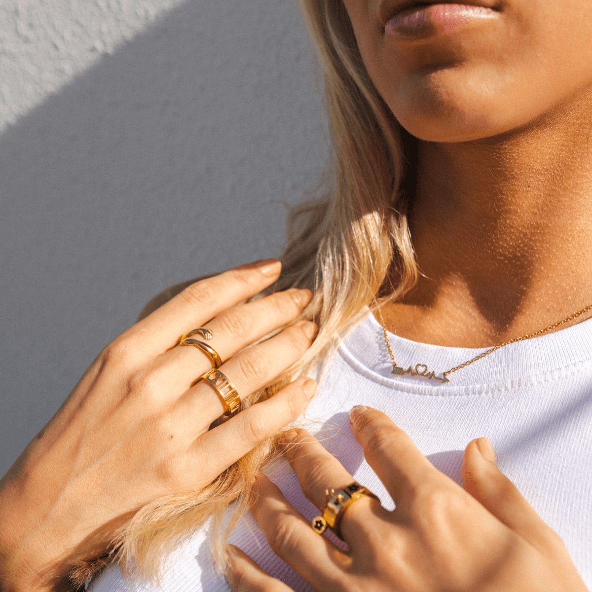 Numeral Roman Ring — 18k Gold