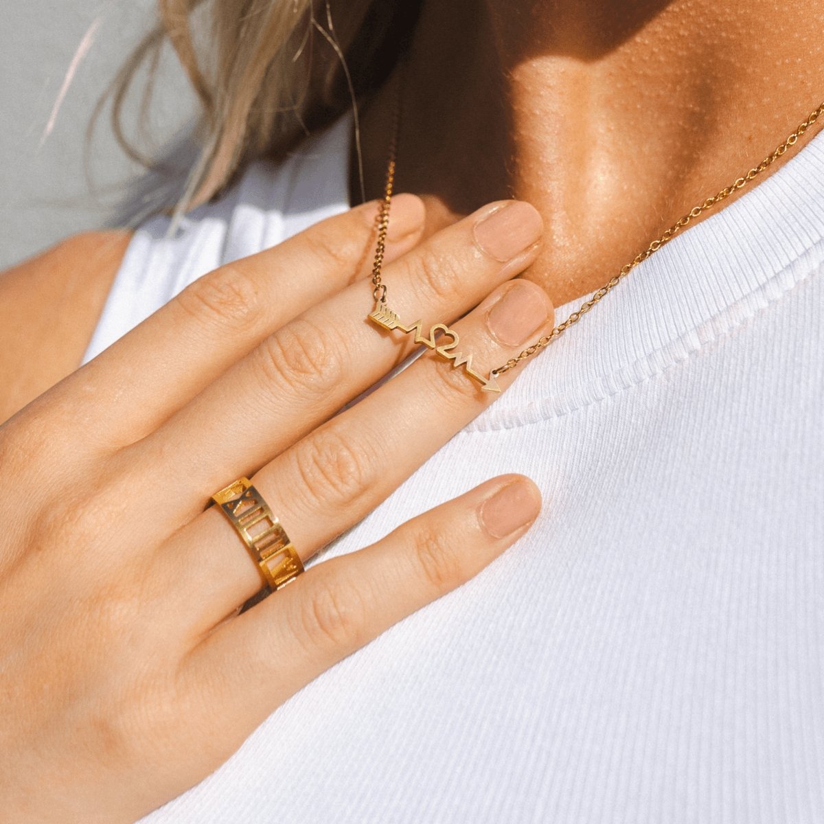 Numeral Roman Ring — 18k Gold