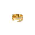 Nail Ring — 18k Gold