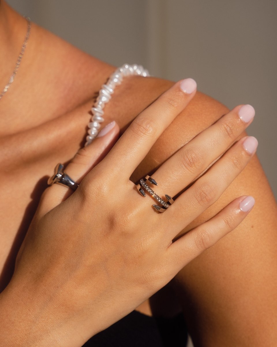 Nail Ring — Silver