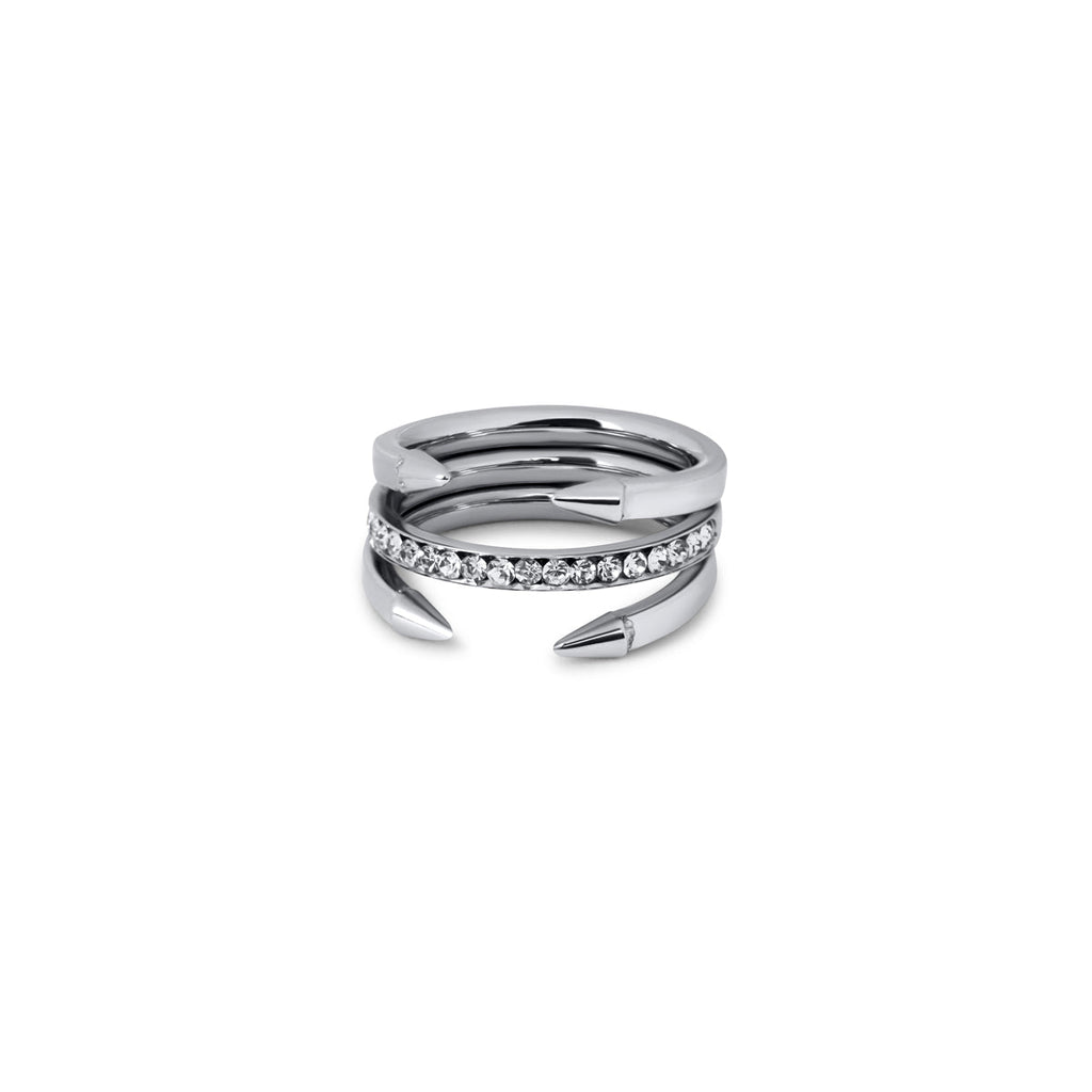 Nail Ring — Silver