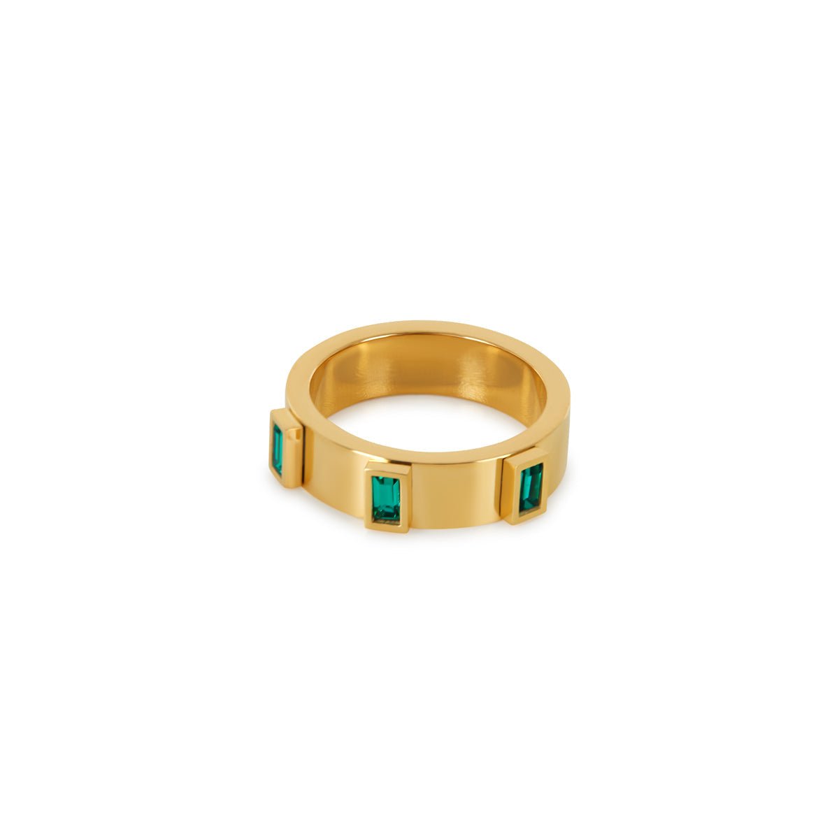 Prestige Cúbica Ring — 18k Gold
