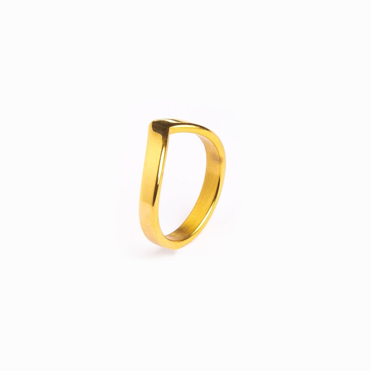 Trinity Sleek Ring — 18k Gold