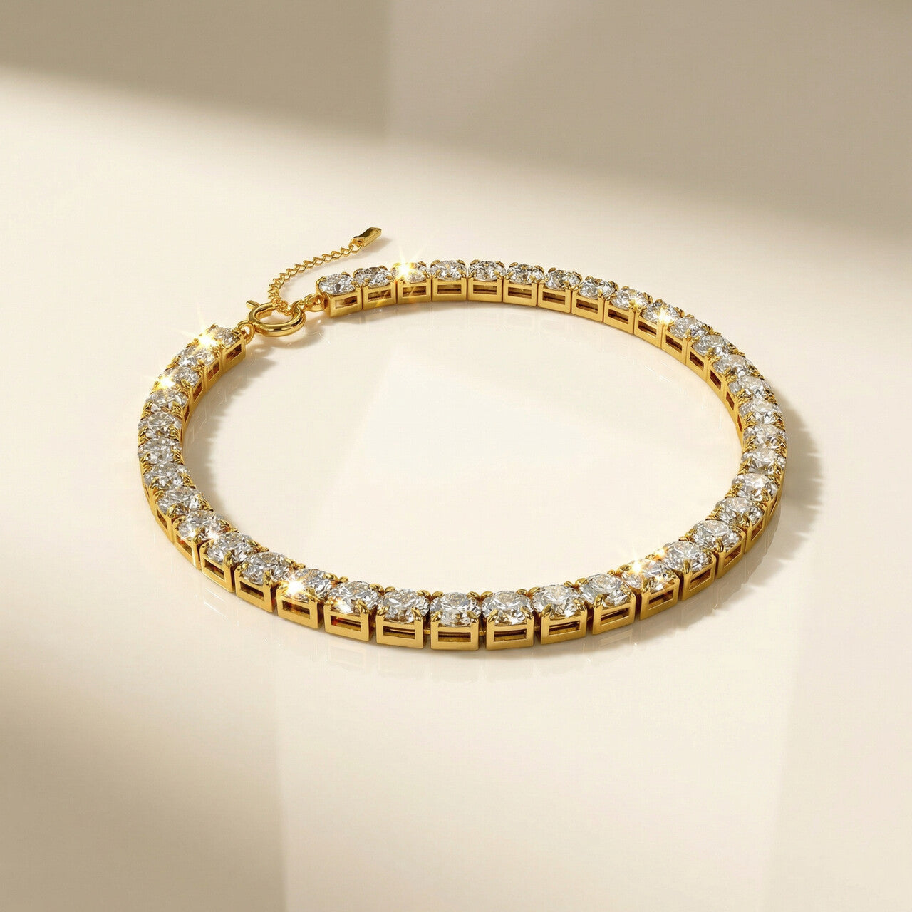 Affair Tennis Bracelet — Gold