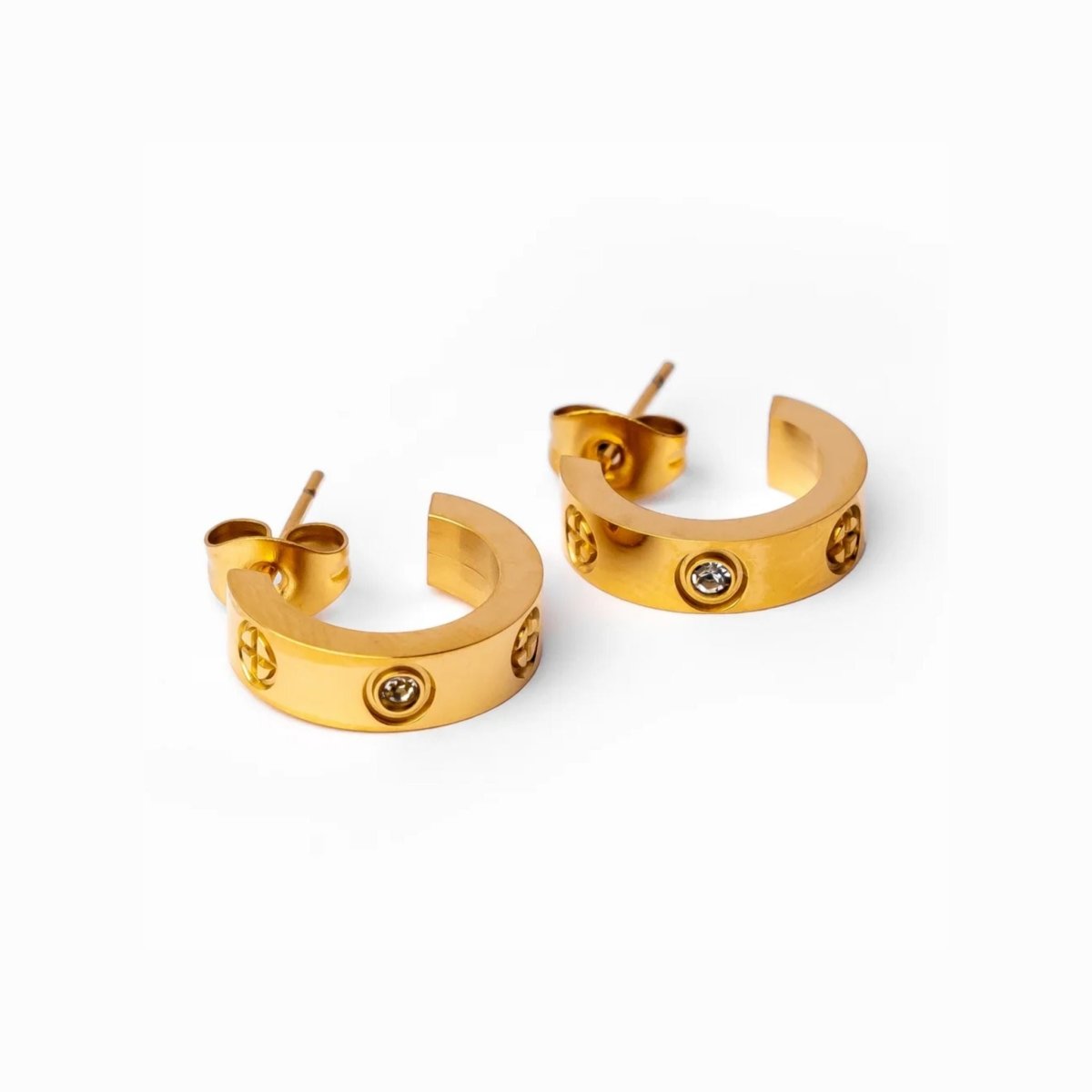 Hoop Classic Inspire Earrings — 18k Gold