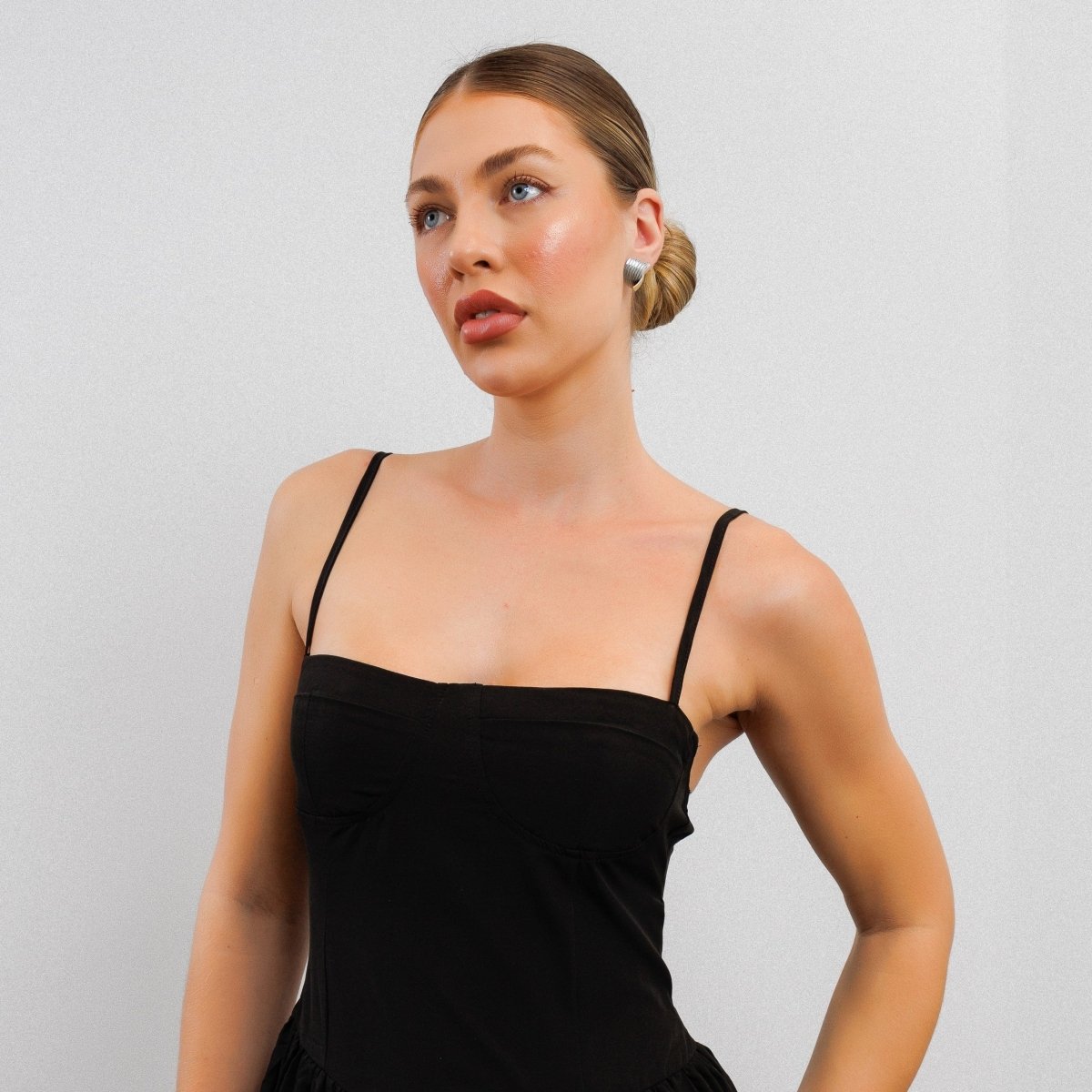 Wave Motion with Mix Banhos Gold & Earrings — Silver