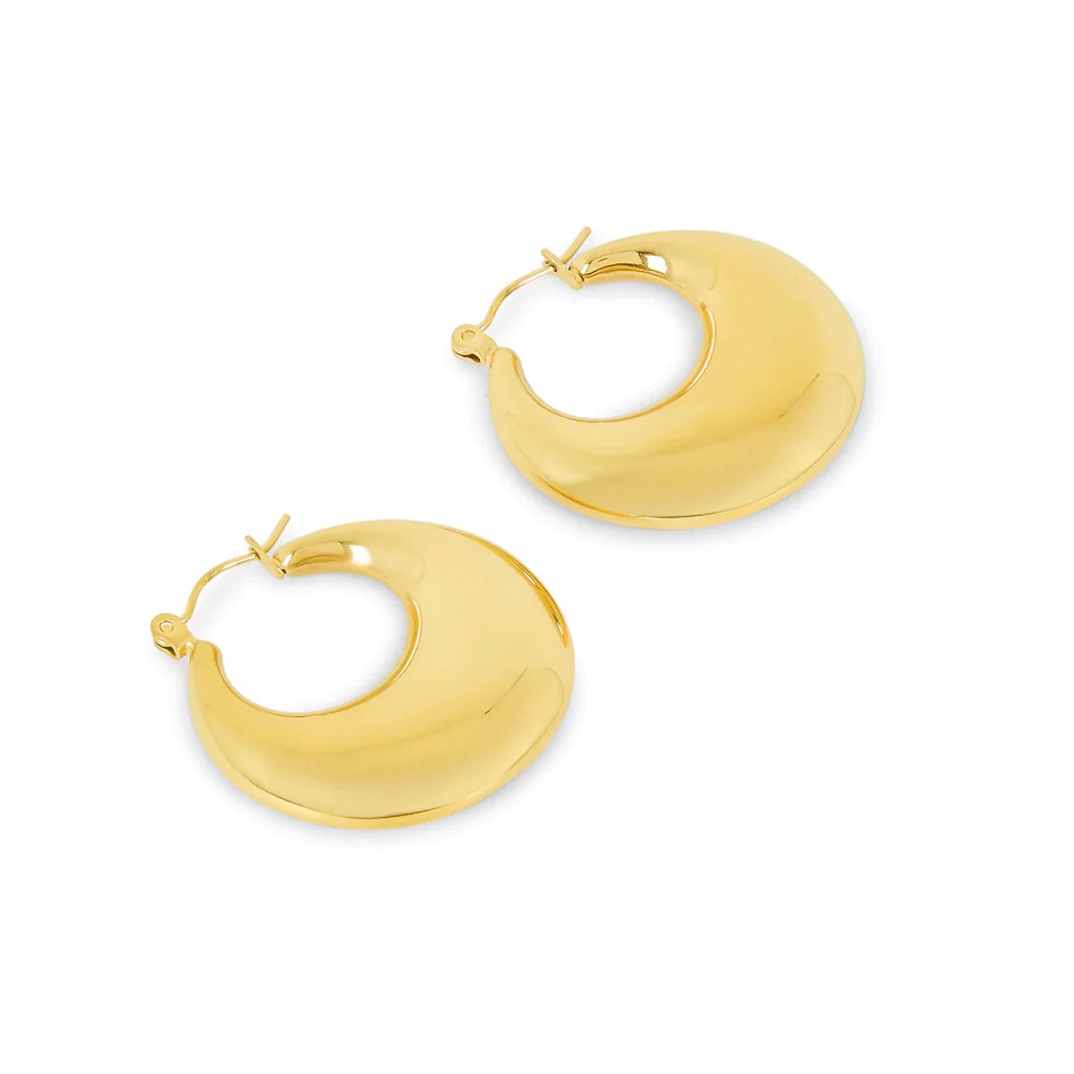 Hoop Bold Eva Earrings — 18k Gold
