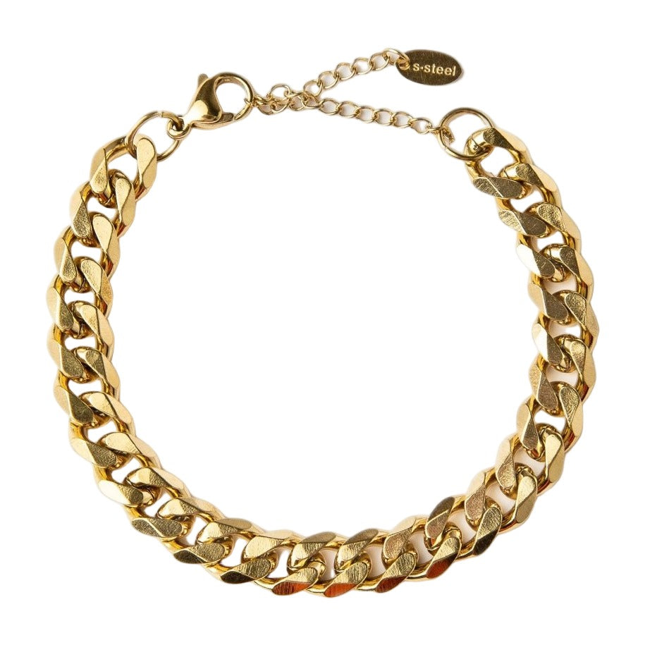 Petra Bracelet — 18k Gold — white background