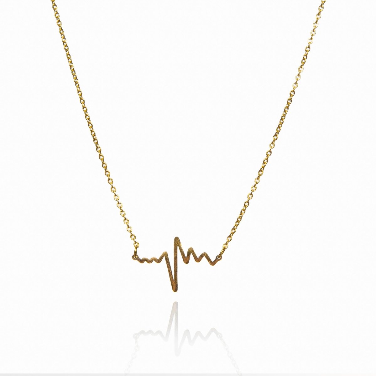 Batimentos Life Pendant Necklace — 18k Gold