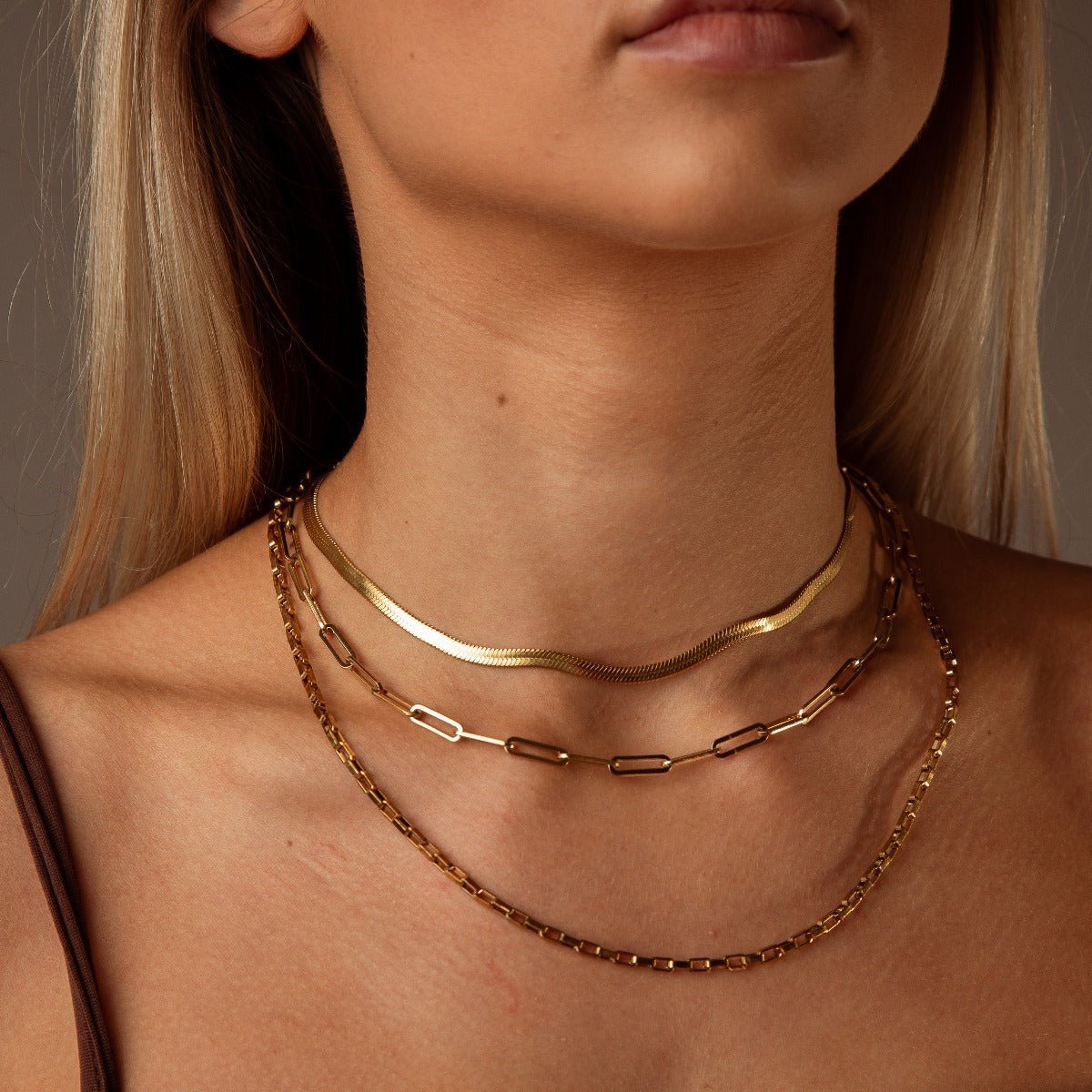 Link Celina Chain Necklace — 18k Gold