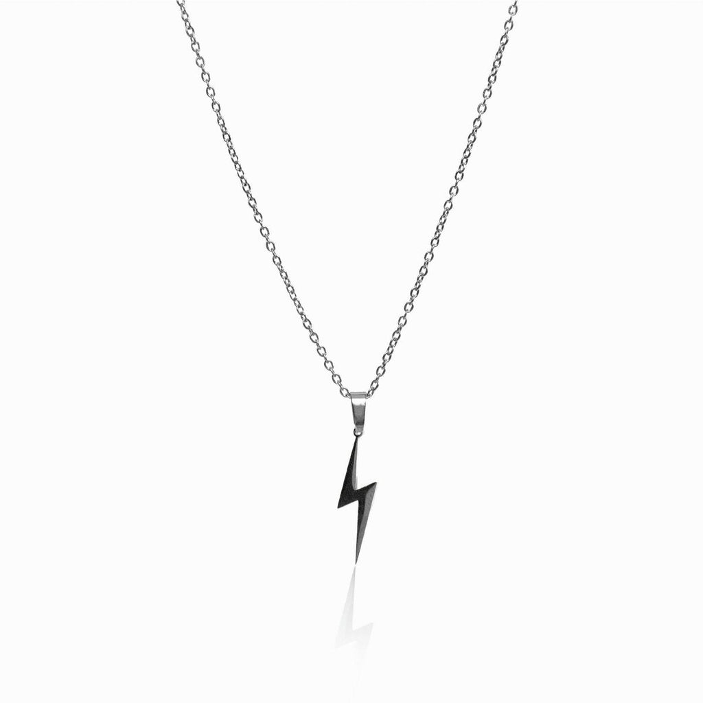 Energia Pendant Raio Necklace — Silver