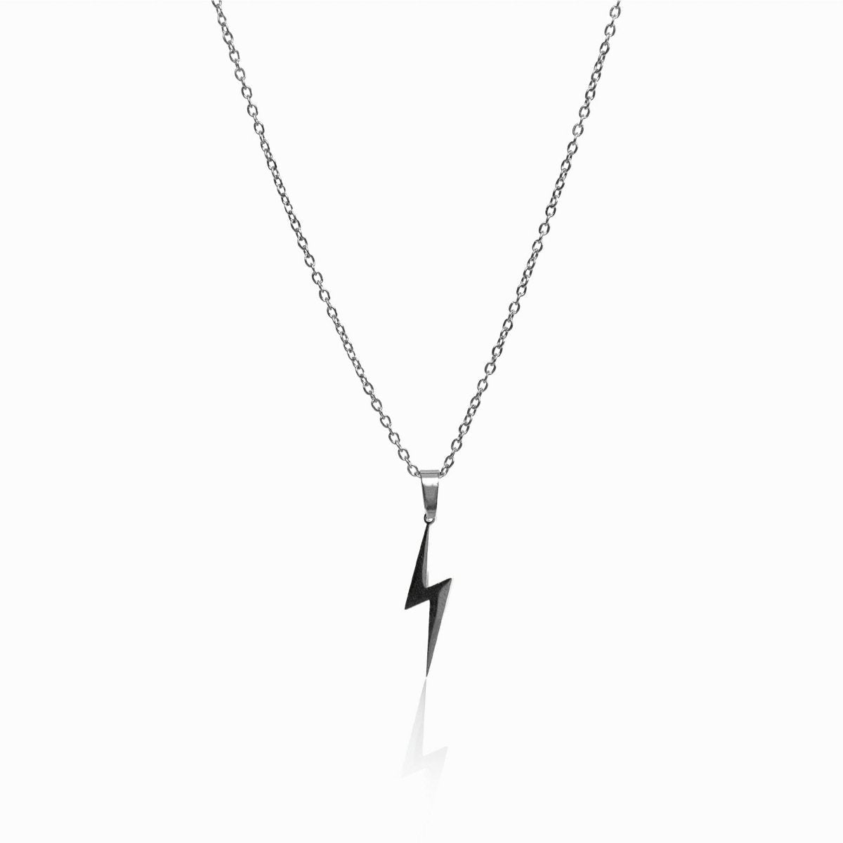 Energia Pendant Raio Necklace — Silver