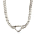 Heart Minimalist Necklace — Silver