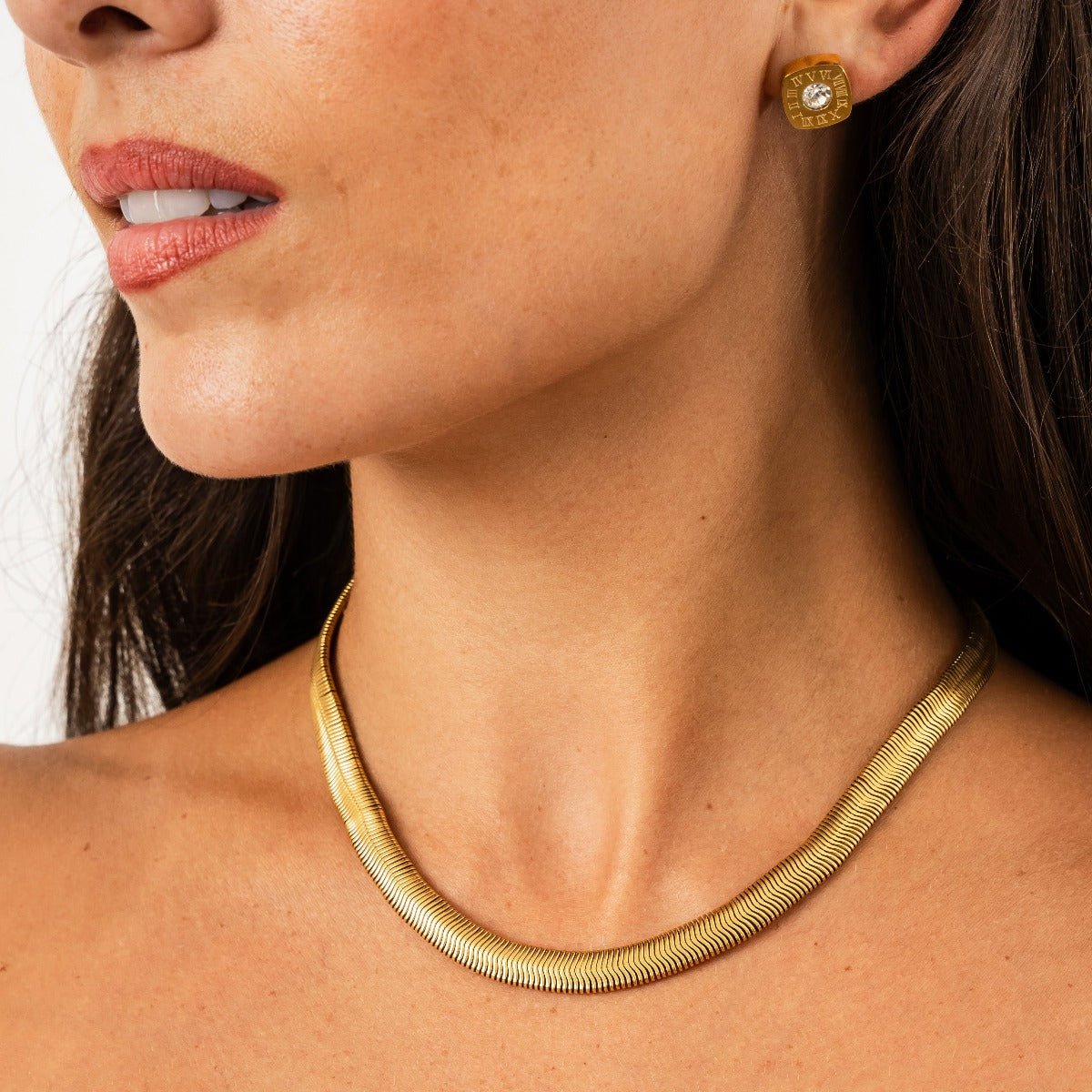 Gaia Chain Necklace — 18k Gold