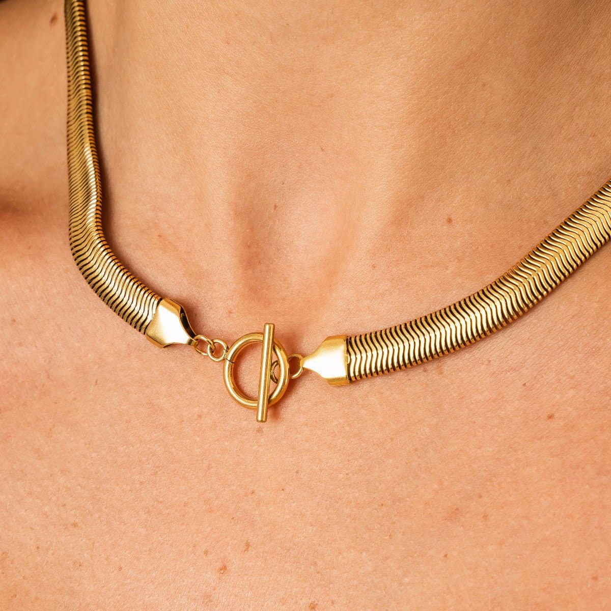 Gaia Chain Necklace — 18k Gold