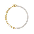 Riviera Baguete Necklace — 18k Gold