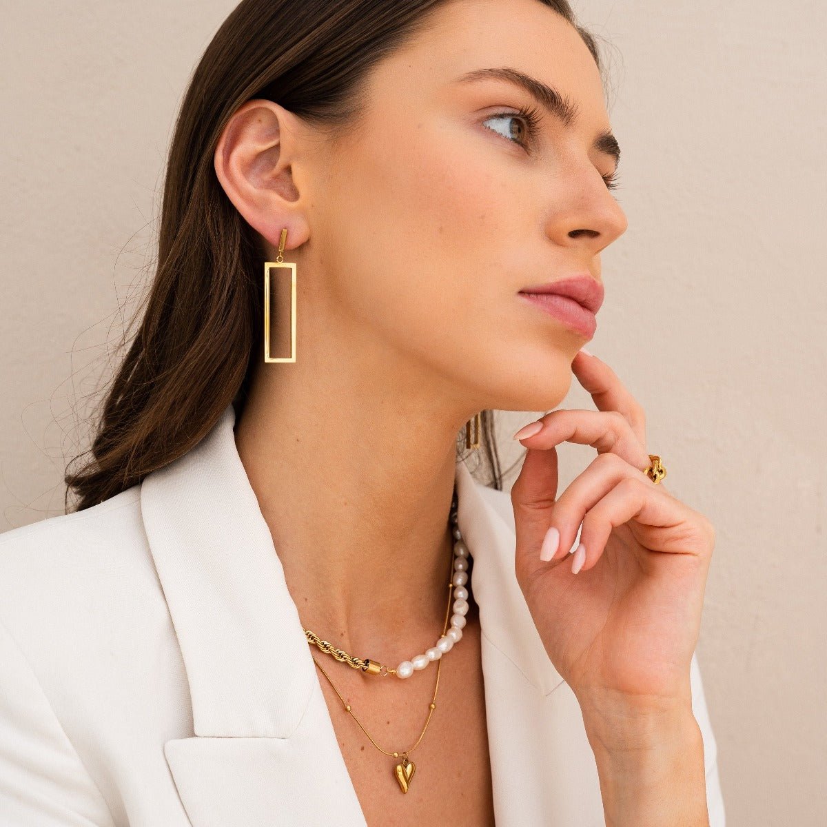 Life Love Heart Necklace — 18k Gold