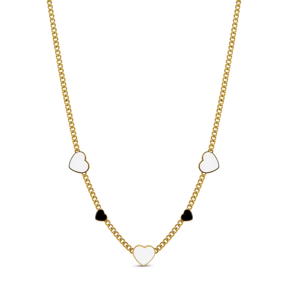 Love Glow Monocromático Necklace — 18k Gold