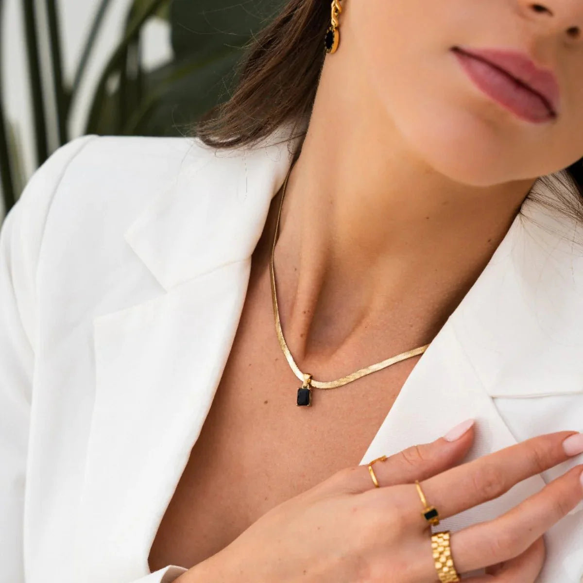 Riviera Necklace — 18k Gold