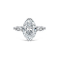 Harlow Solitaire Ring — Silver